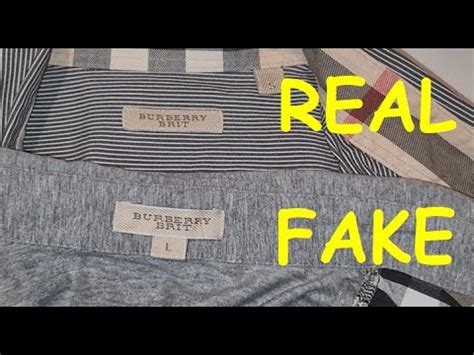 burberry fake vs real shirt|burberry labels for dummies.